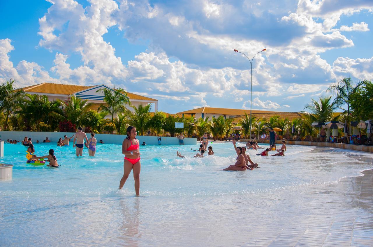 Lacqua Di Roma, Com Fogao Geladeira E Parque Aquatico 24H Caldas Novas Kültér fotó